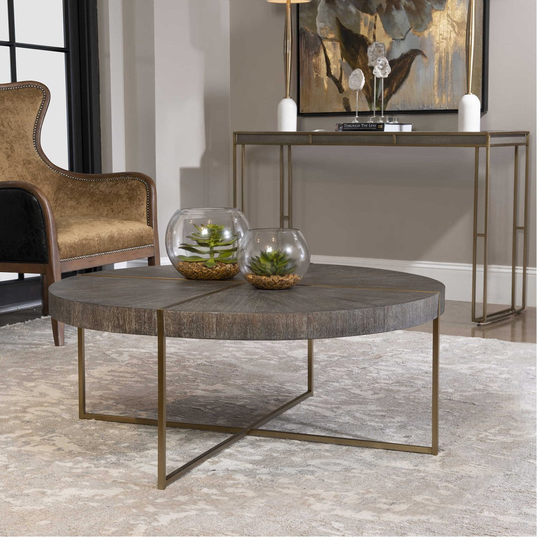 Uttermost Taja Round Coffee Table