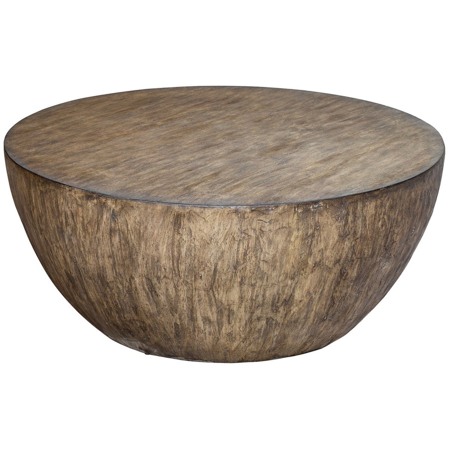 Uttermost Lark Round Wood Coffee Table