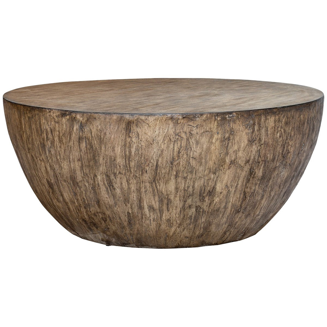 Uttermost Lark Round Wood Coffee Table