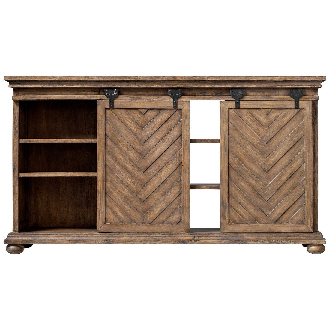 Uttermost Primalia Barn Door Media Console