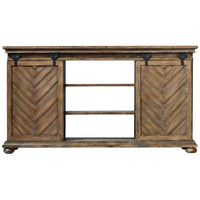 Uttermost Primalia Barn Door Media Console