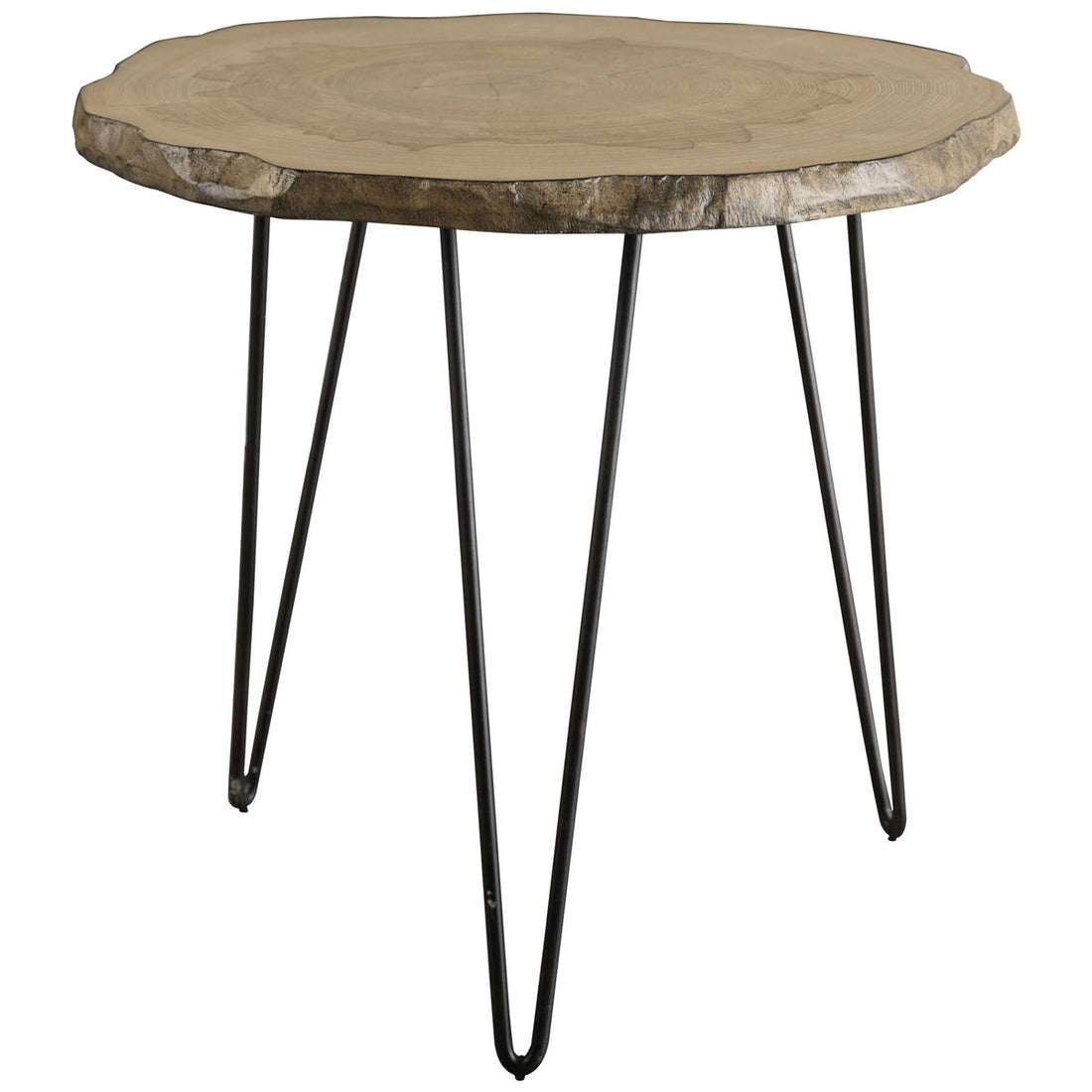 Uttermost Runay Wood Slab Side Table