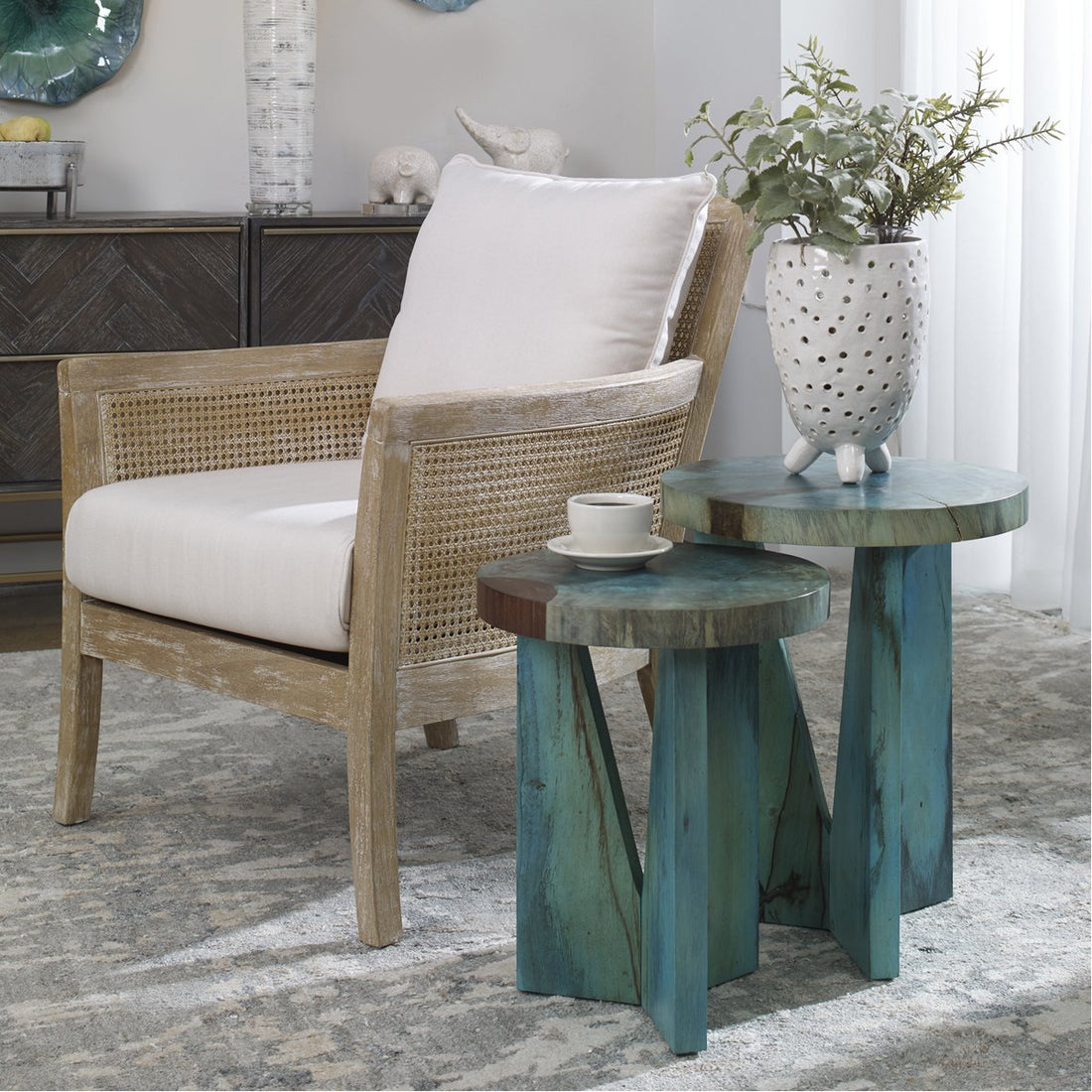 Uttermost Nadette Nesting Tables, 2-Piece Set