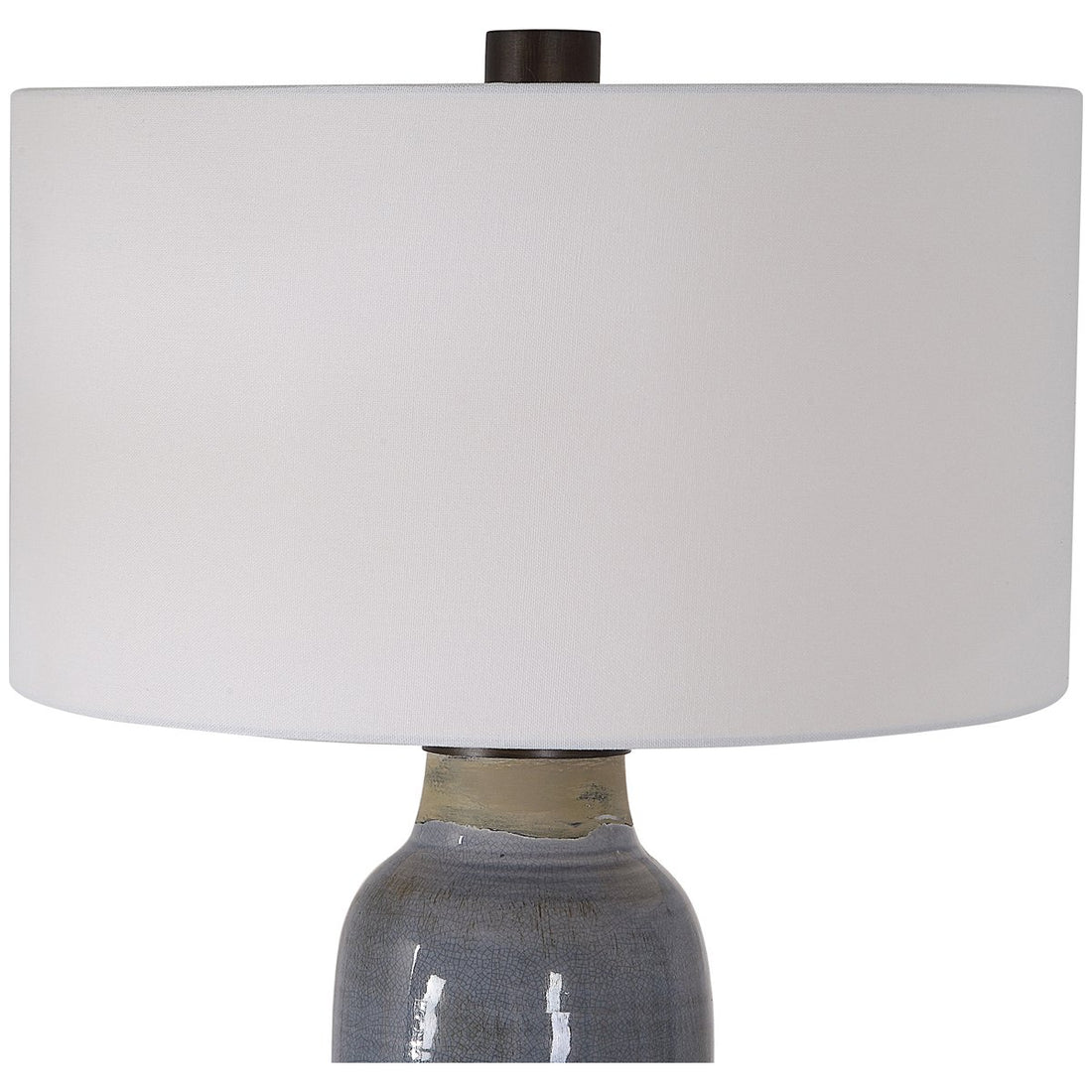 Uttermost Vicente Slate Blue Table Lamp