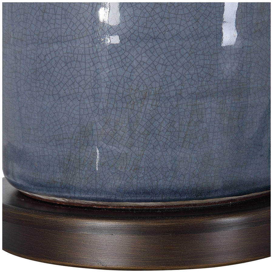 Uttermost Vicente Slate Blue Table Lamp