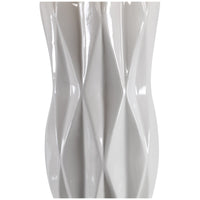 Uttermost Malena Glossy White Table Lamp