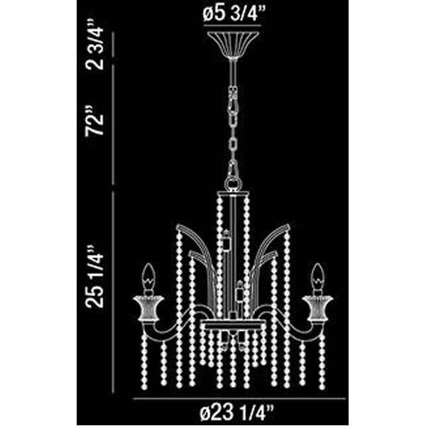 Eurofase Nava 7-Light Chandelier