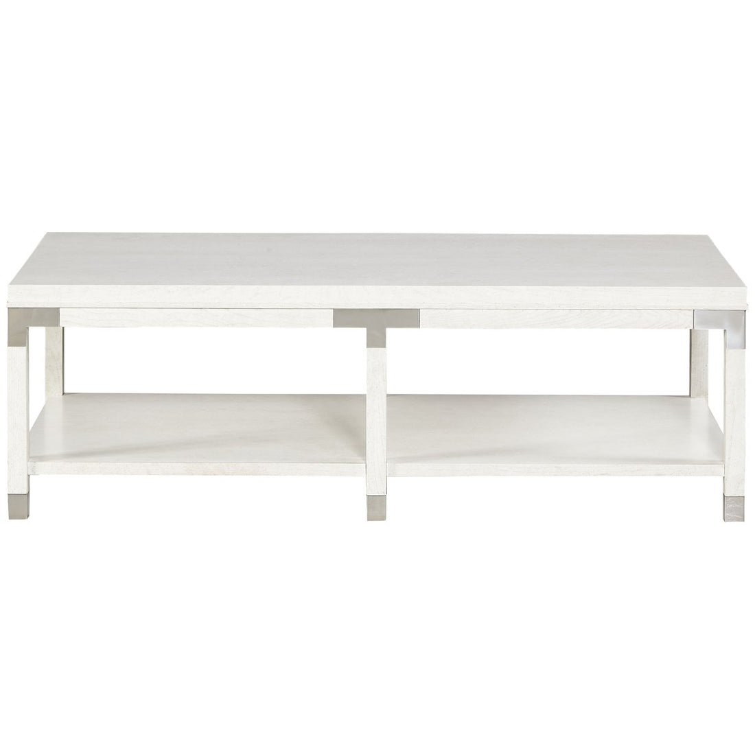 Hickory White Trellis Fleming Cocktail Table