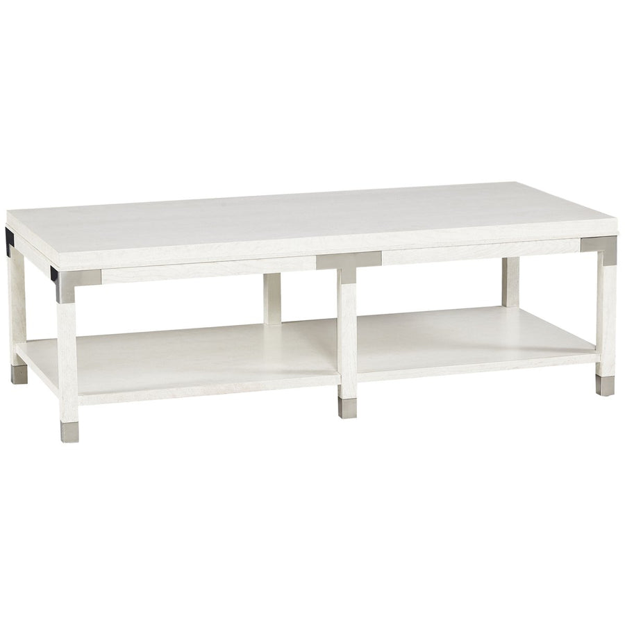 Hickory White Trellis Fleming Cocktail Table