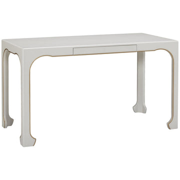 Hickory White Trellis Koko Writing Desk