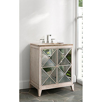 Ambella Home Escher Sink Chest - White