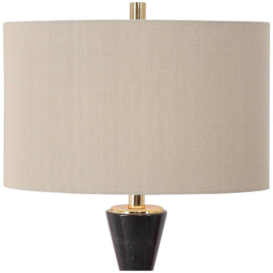 Uttermost Alastair Black Marble Table Lamp