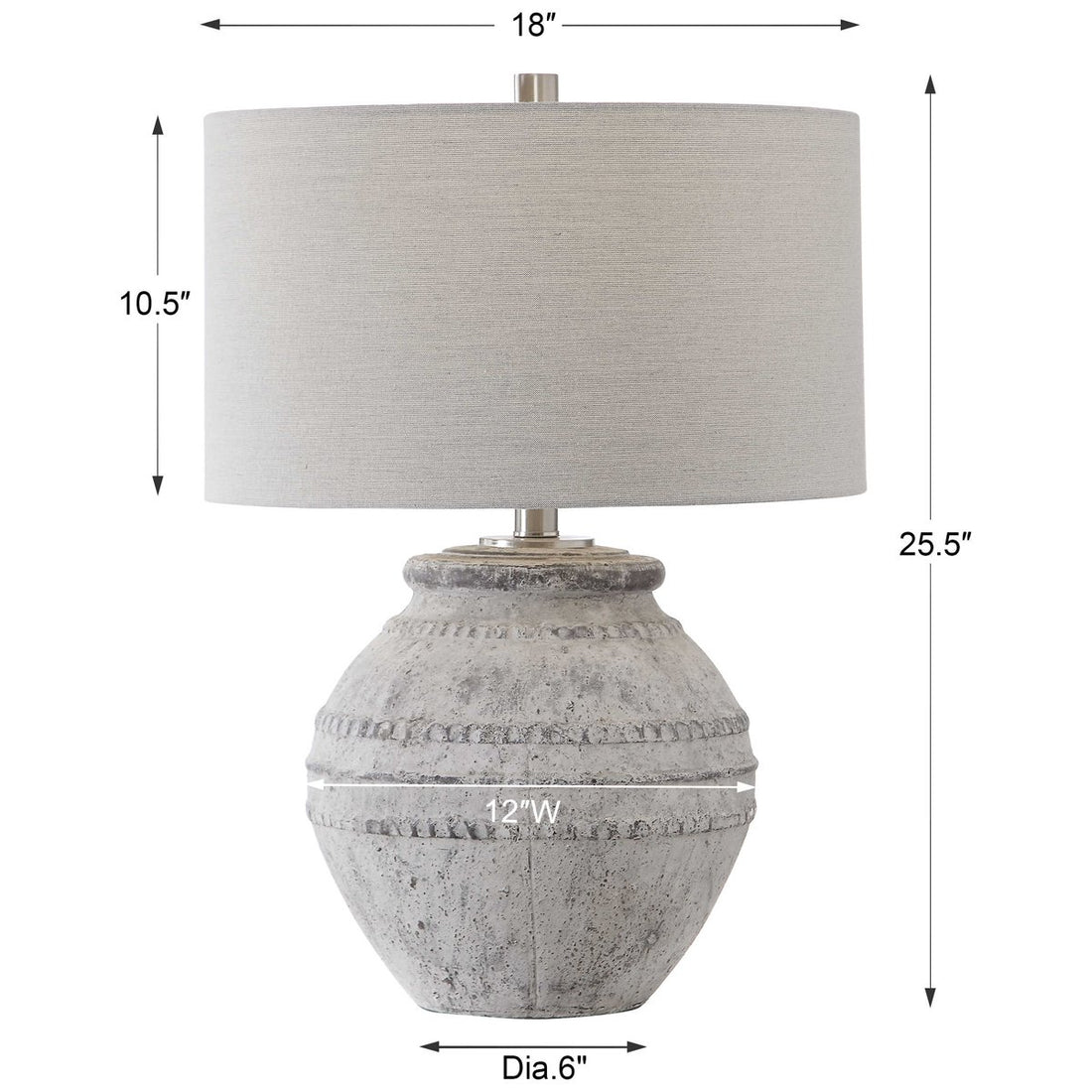 Uttermost Montsant Stone Table Lamp