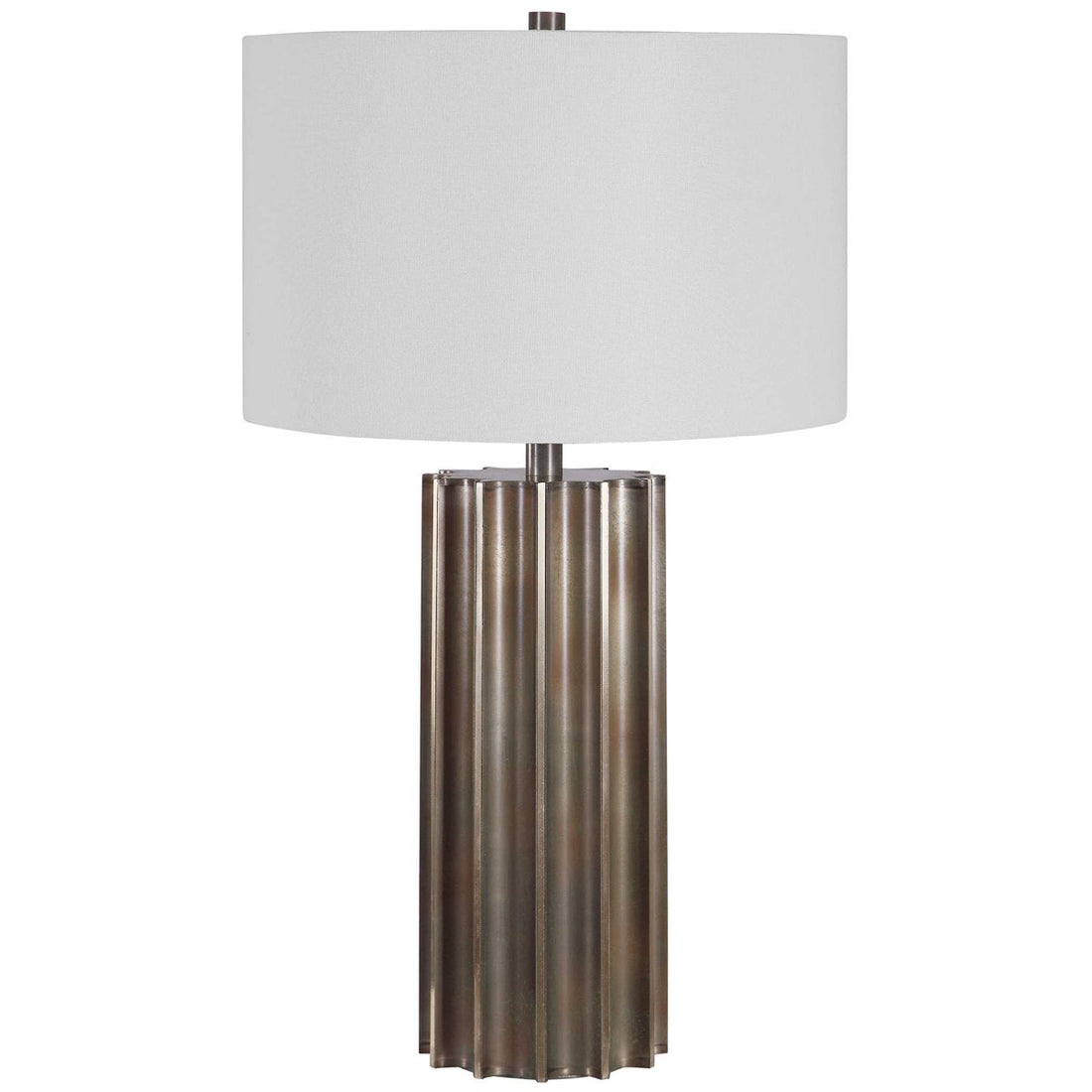 Uttermost Khalio Gun Metal Table Lamp