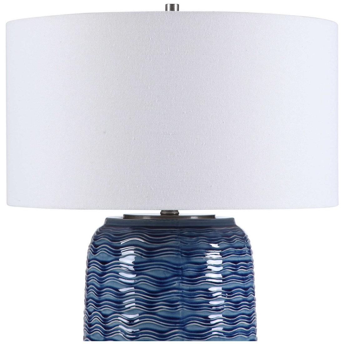 Uttermost Sedna Blue Table Lamp