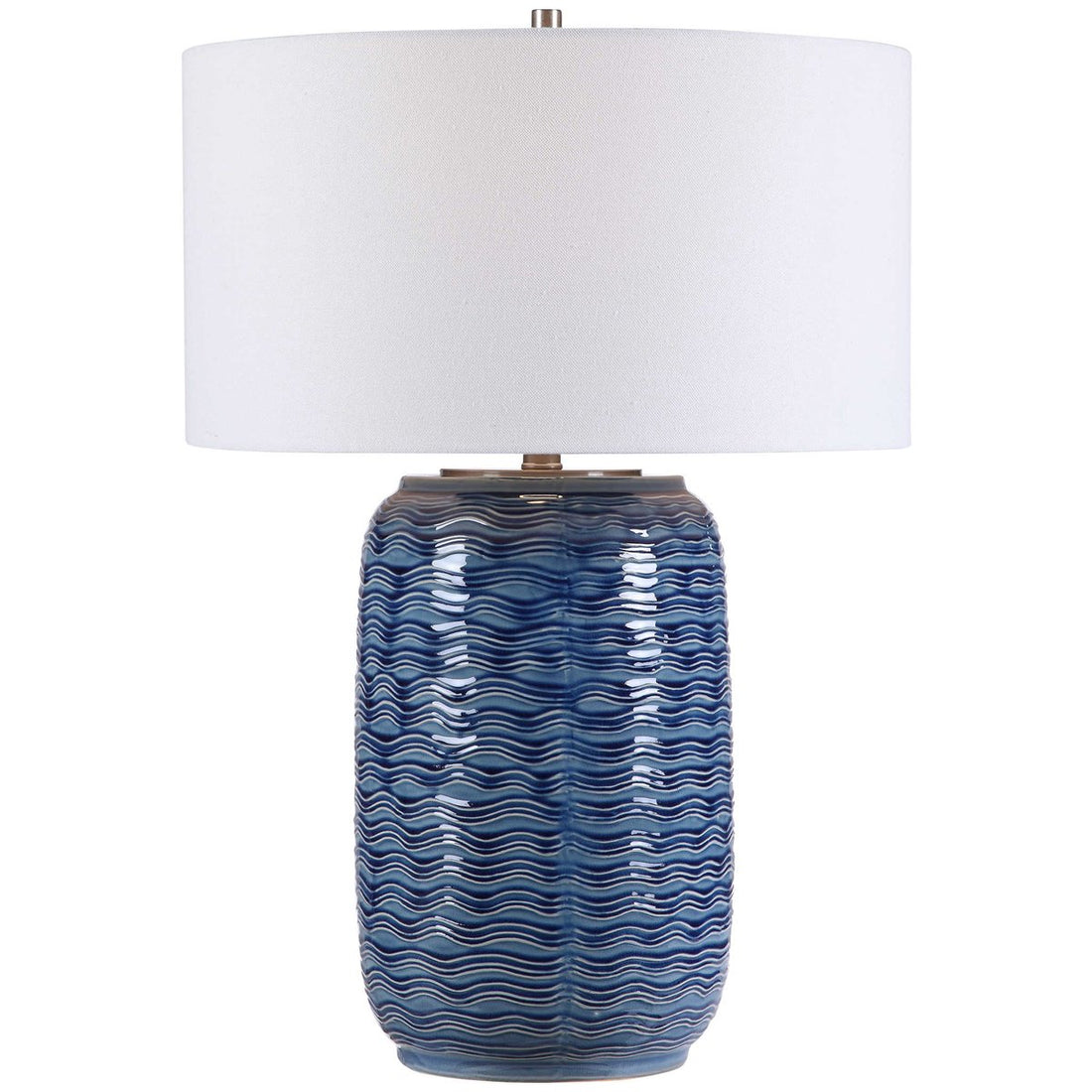 Uttermost Sedna Blue Table Lamp