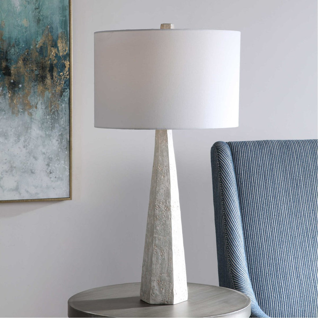 Uttermost Apollo Concrete Table Lamp