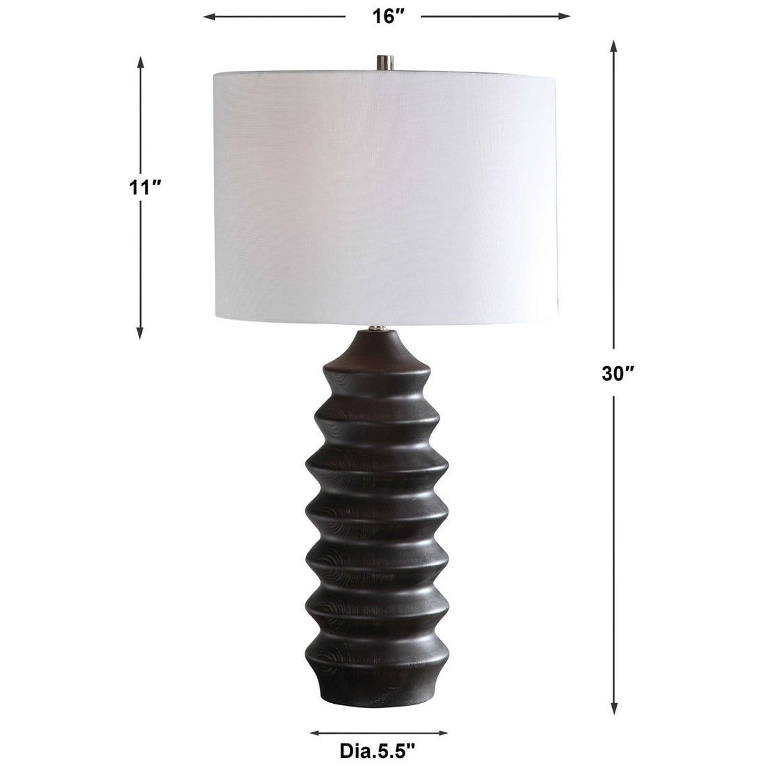 Uttermost Mendocino Modern Table Lamp