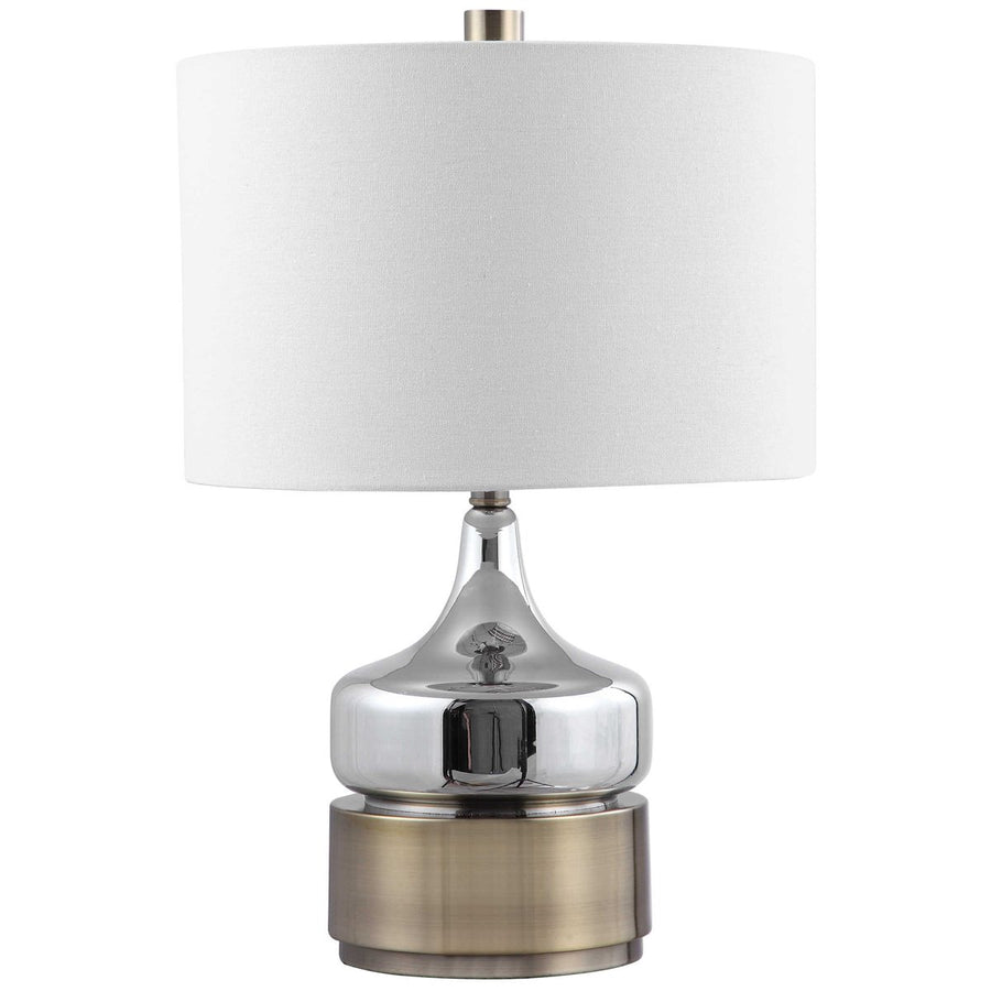 Uttermost Como Chrome Table Lamp