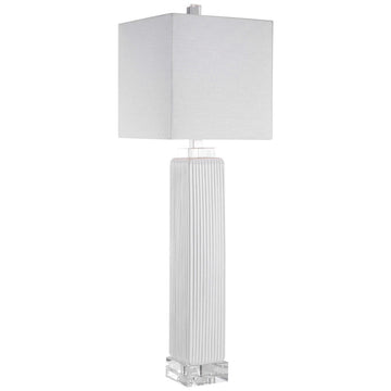 Uttermost Bennett White Buffet Lamp