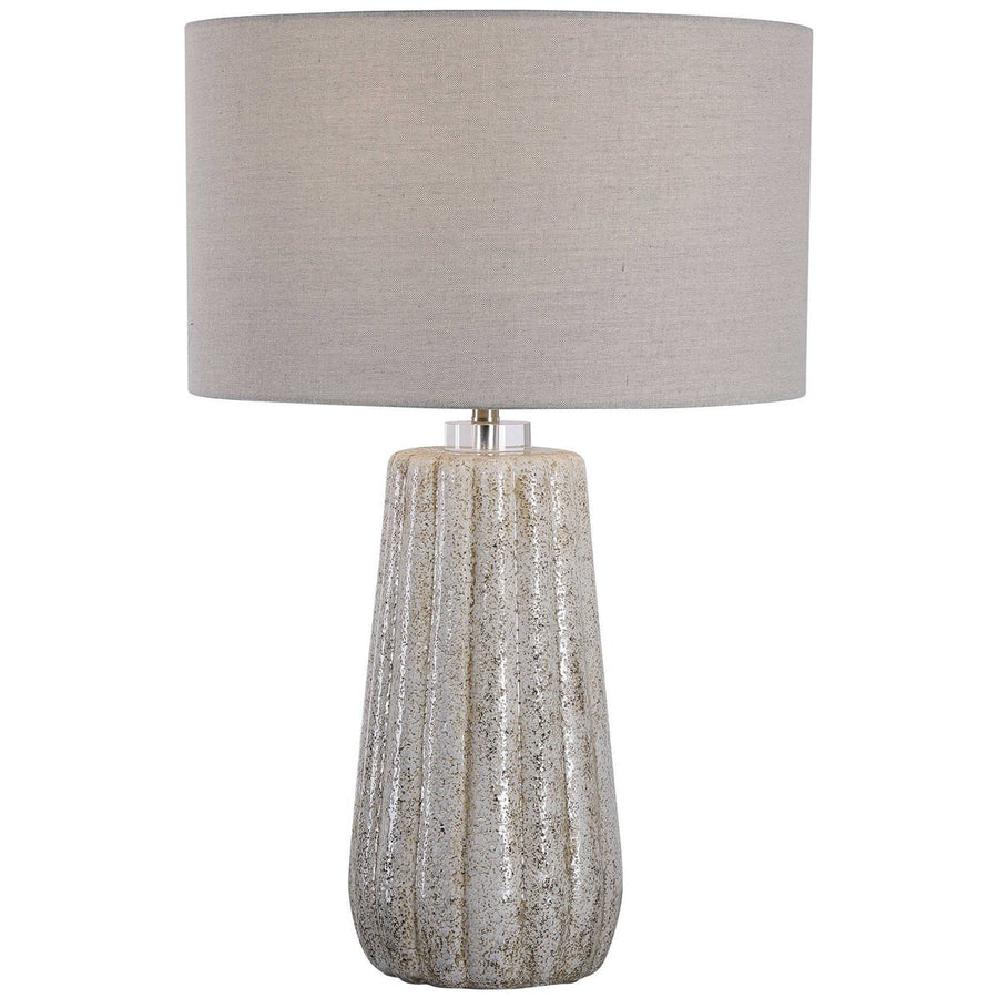 Uttermost Pikes Stone-Ivory Table Lamp