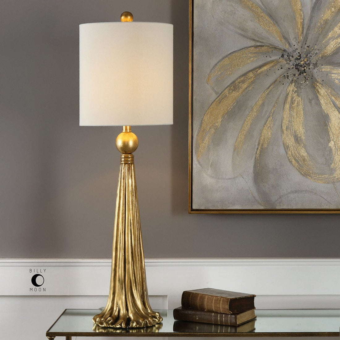 Uttermost Paravani Metallic Gold Lamp