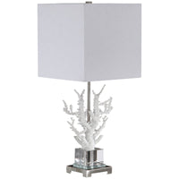 Uttermost Corallo White Coral Table Lamp