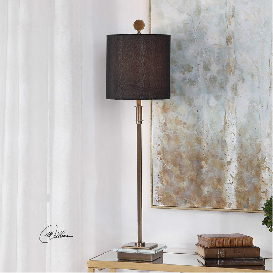 Uttermost Volante Antique Brass Table Lamp