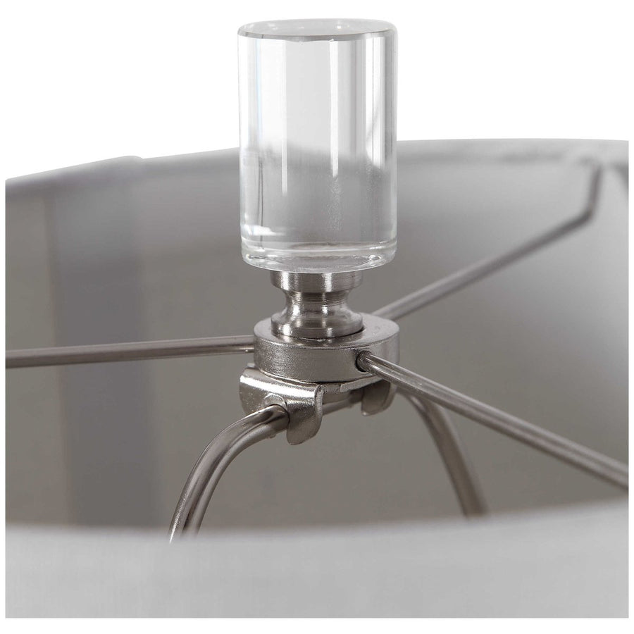 Uttermost Azaria Polished Nickel Buffet Lamp