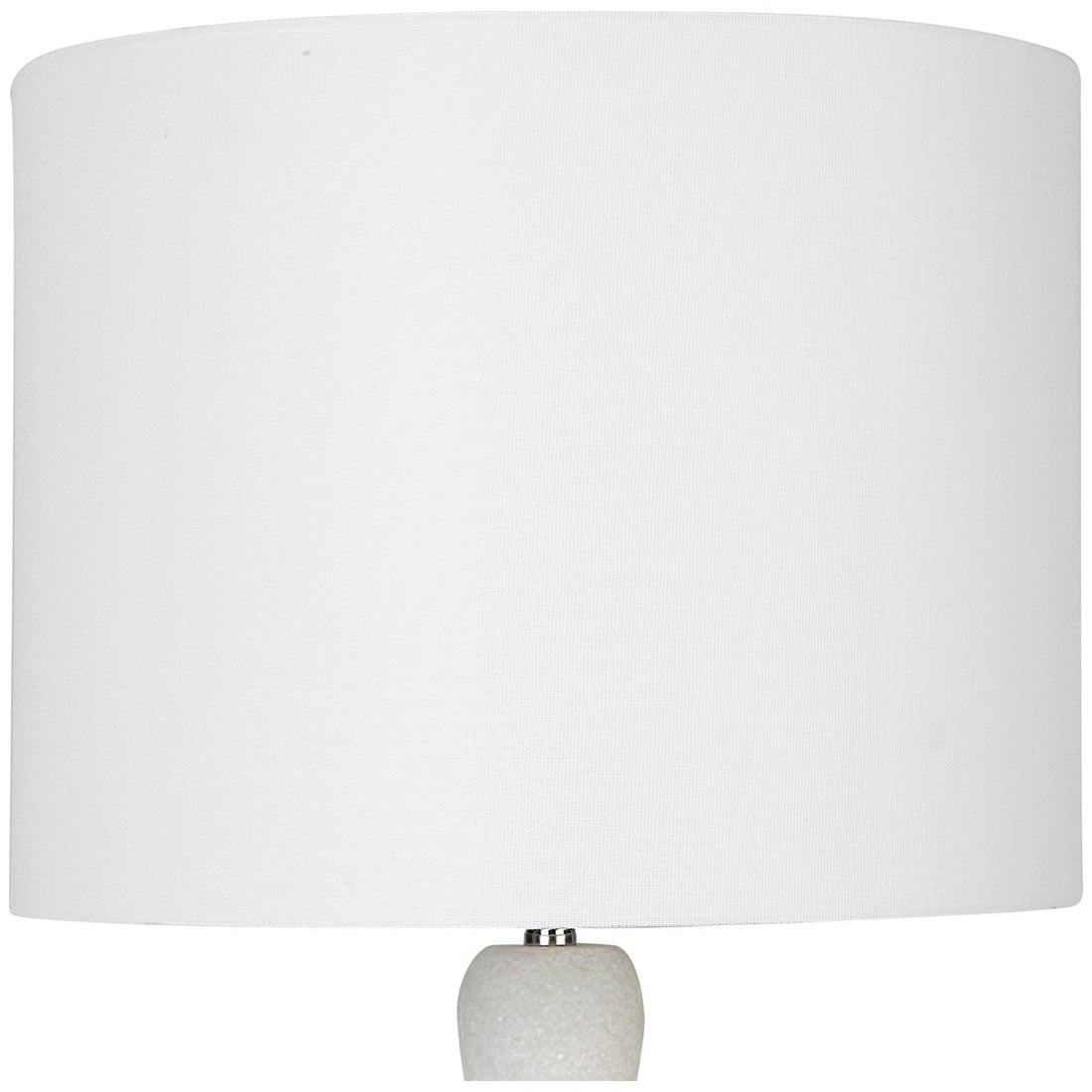 Uttermost Inverse White Marble Table Lamp