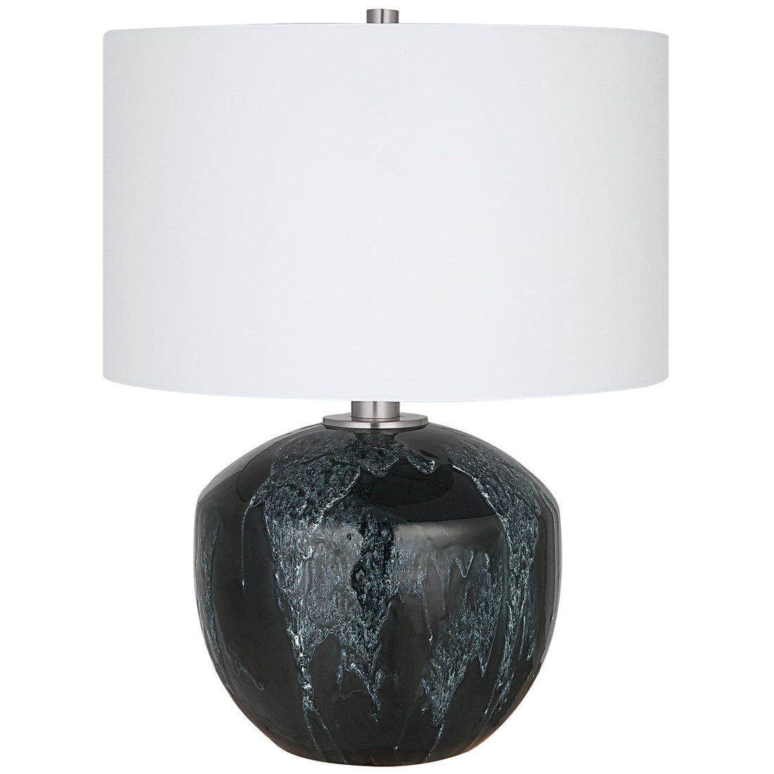 Uttermost Highlands Deep Green Table Lamp