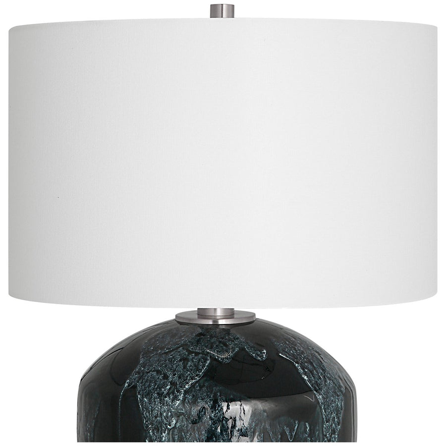 Uttermost Highlands Deep Green Table Lamp