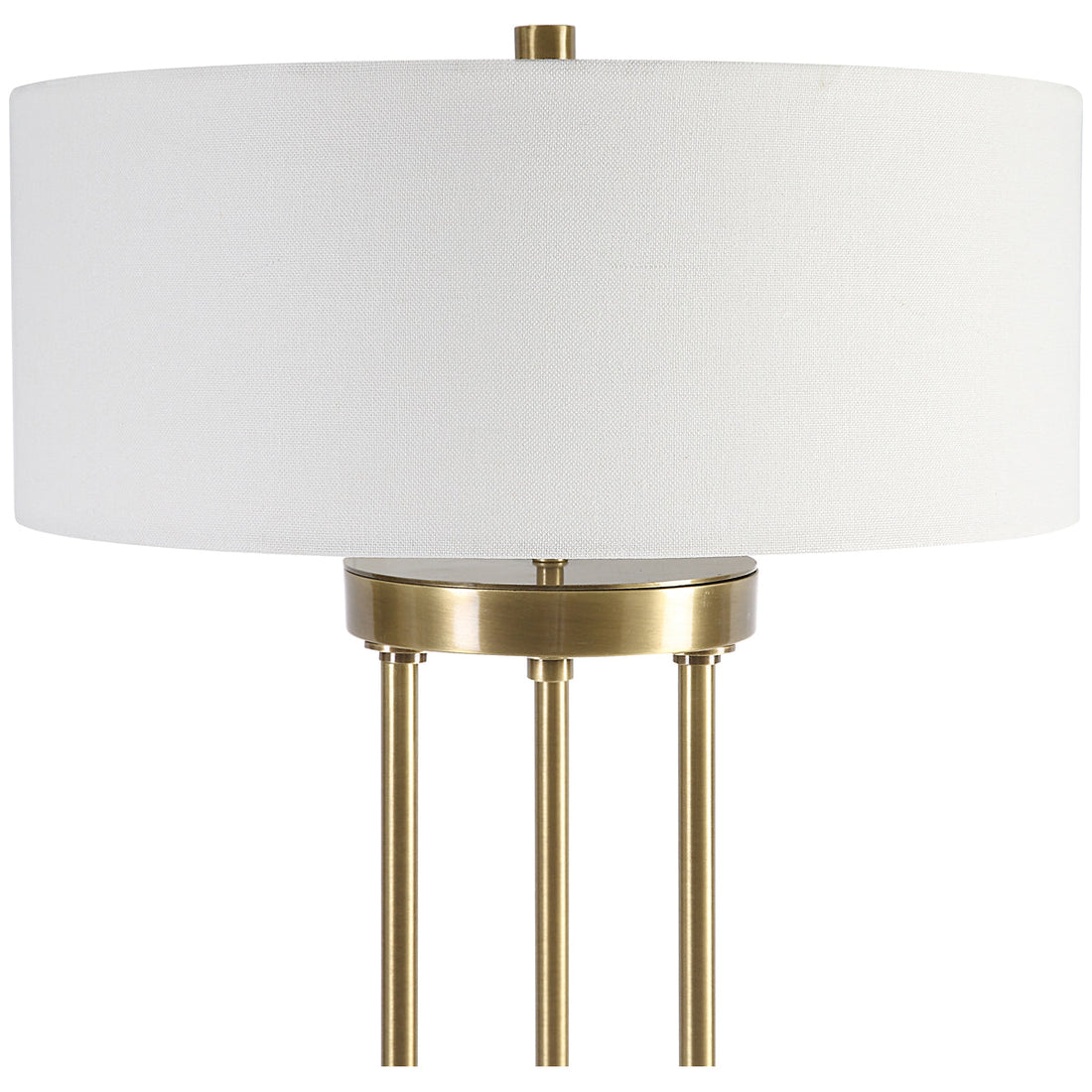 Uttermost Pantheon Brass Rod Table Lamp