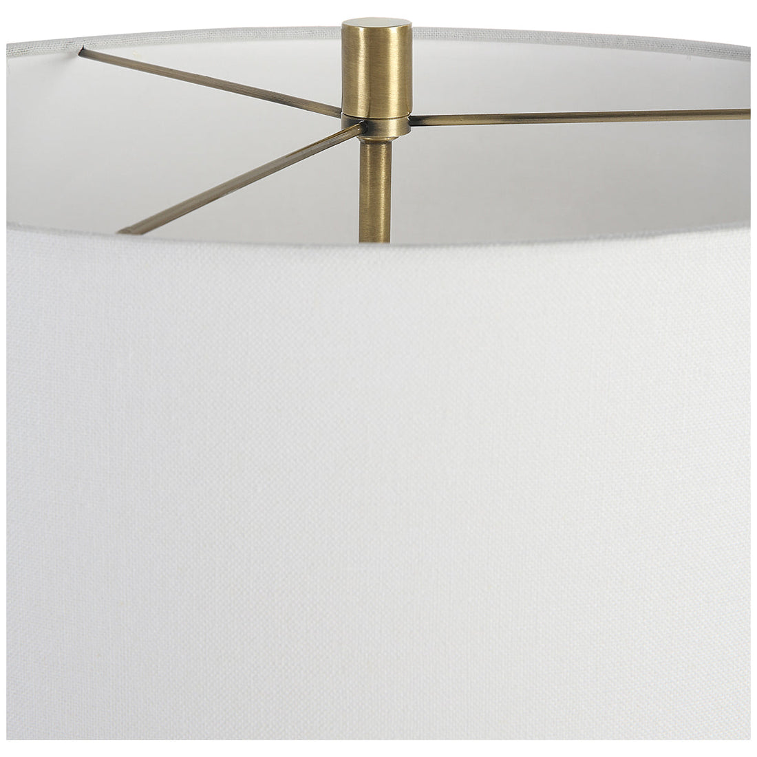 Uttermost Pantheon Brass Rod Table Lamp