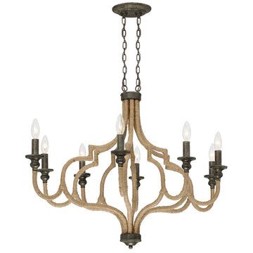 Eurofase Corda 8-Light 120V Chandelier