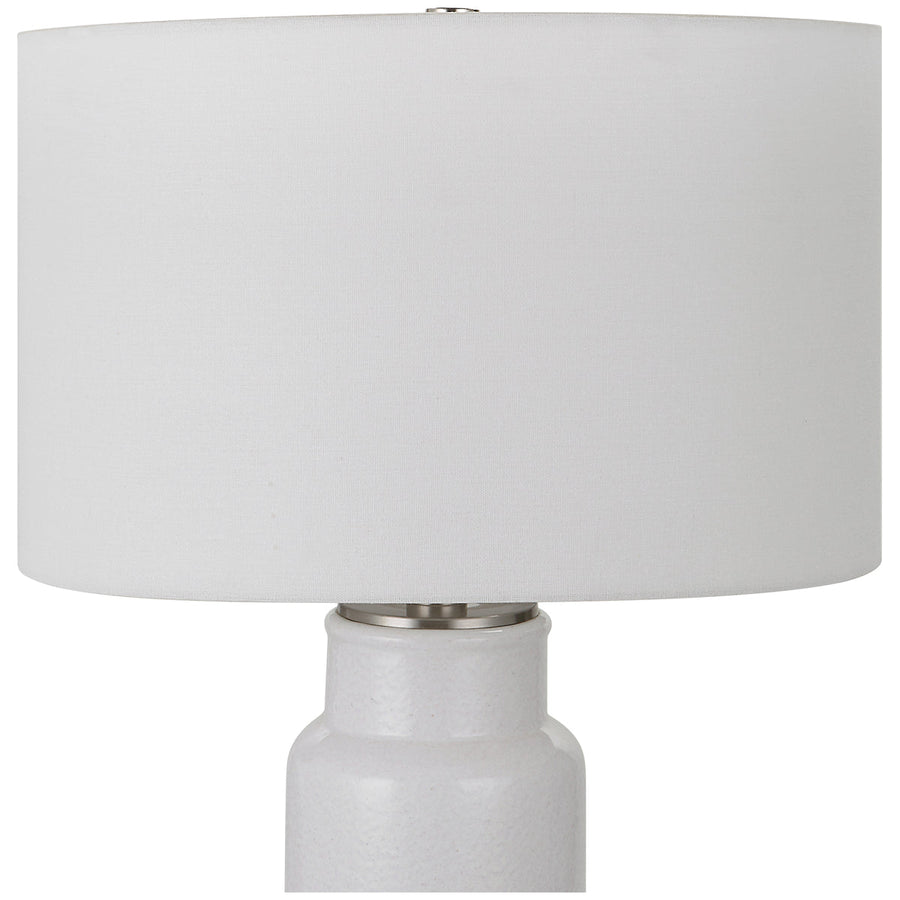 Uttermost Albany White Farmhouse Table Lamp