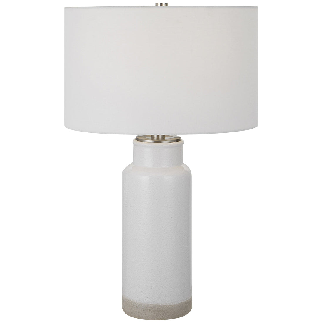 Uttermost Albany White Farmhouse Table Lamp