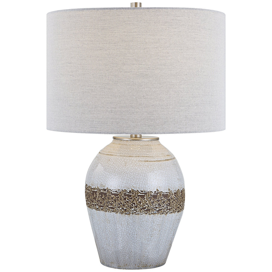 Uttermost Poul Crackled Table Lamp