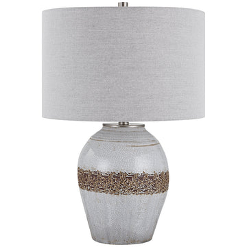 Uttermost Poul Crackled Table Lamp