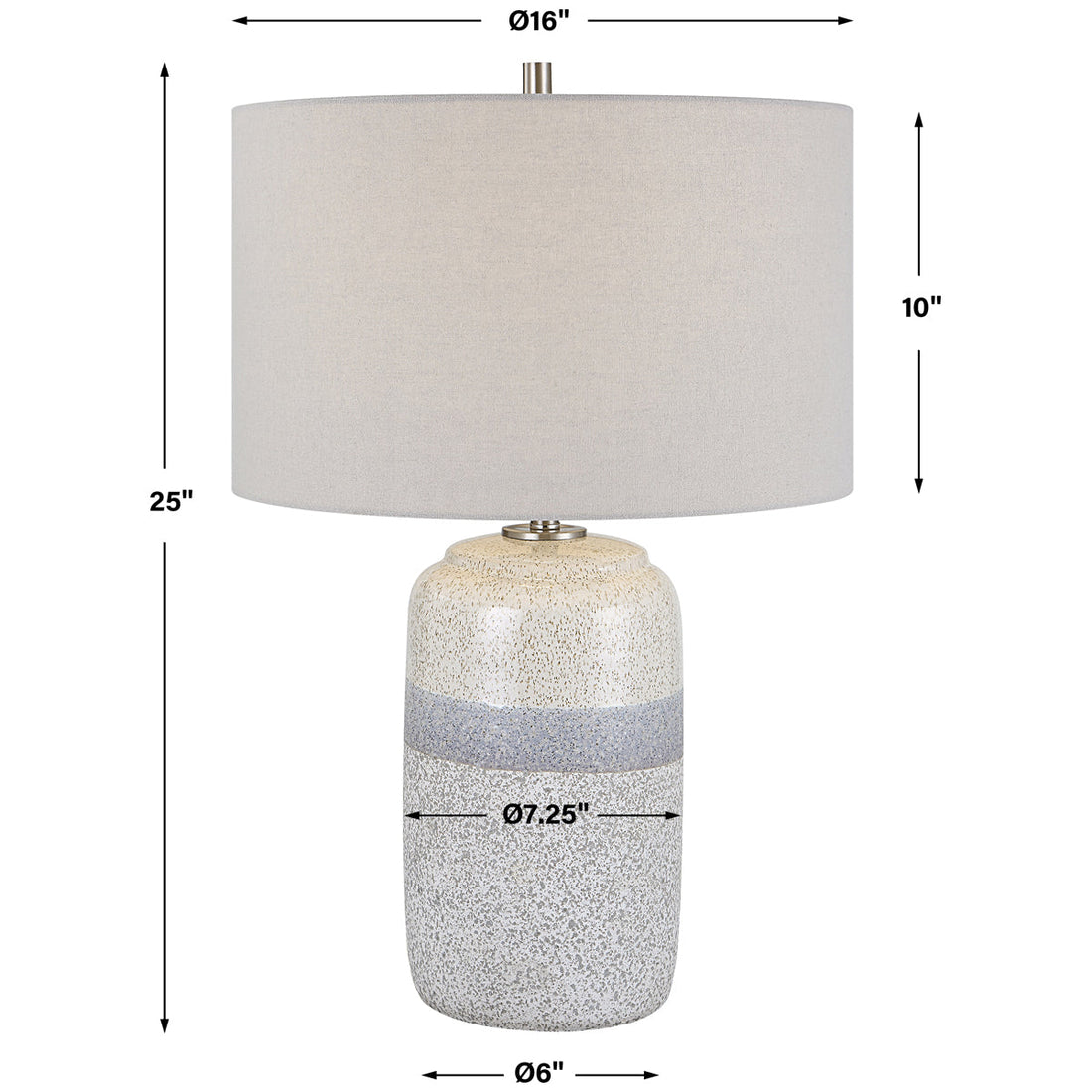 Uttermost Pinpoint Specked Table Lamp