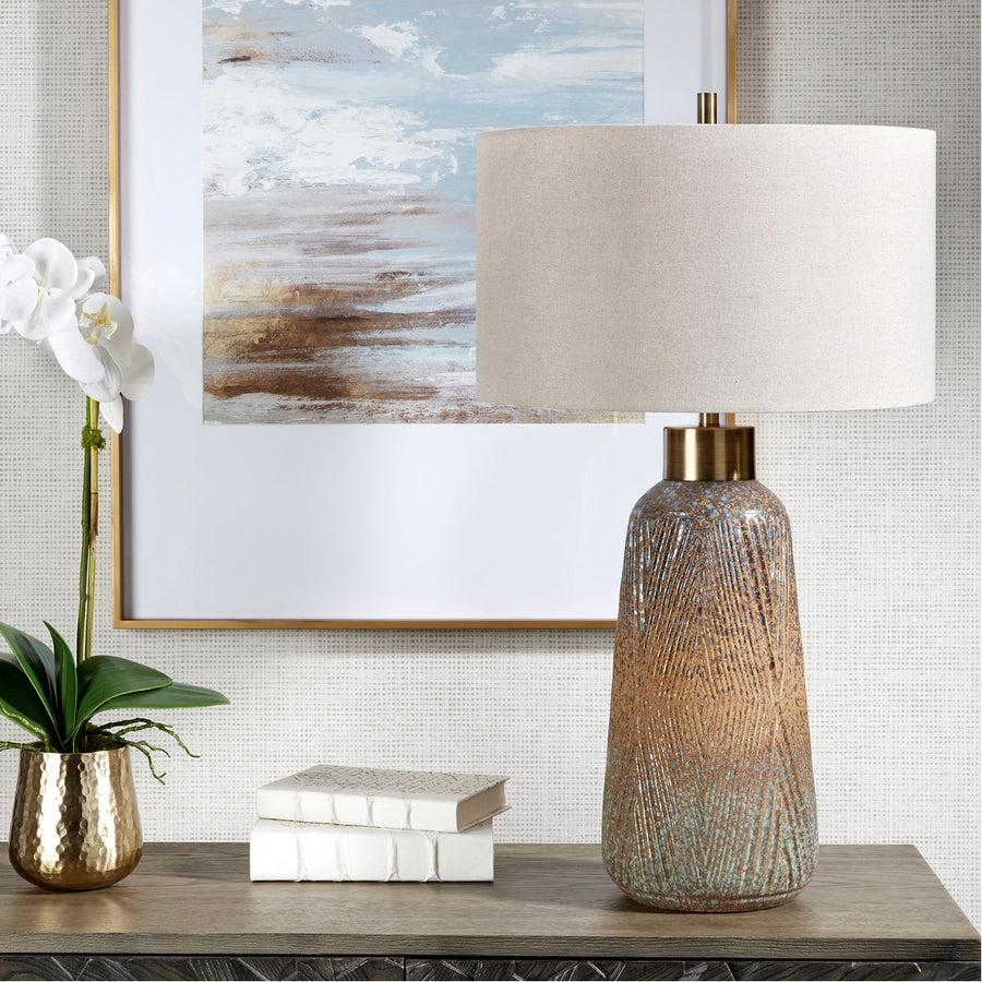 Uttermost Western Sky Ceramic Table Lamp