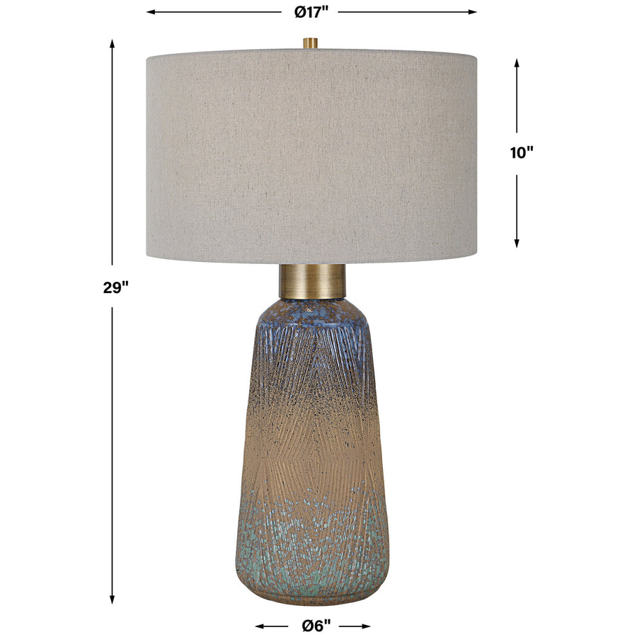 Uttermost Western Sky Ceramic Table Lamp