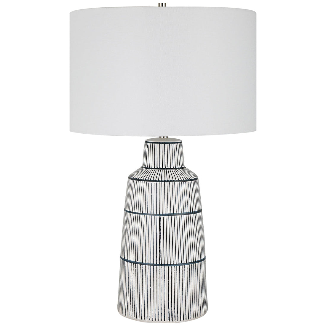 Uttermost Breton Nautical Stripe Table Lamp