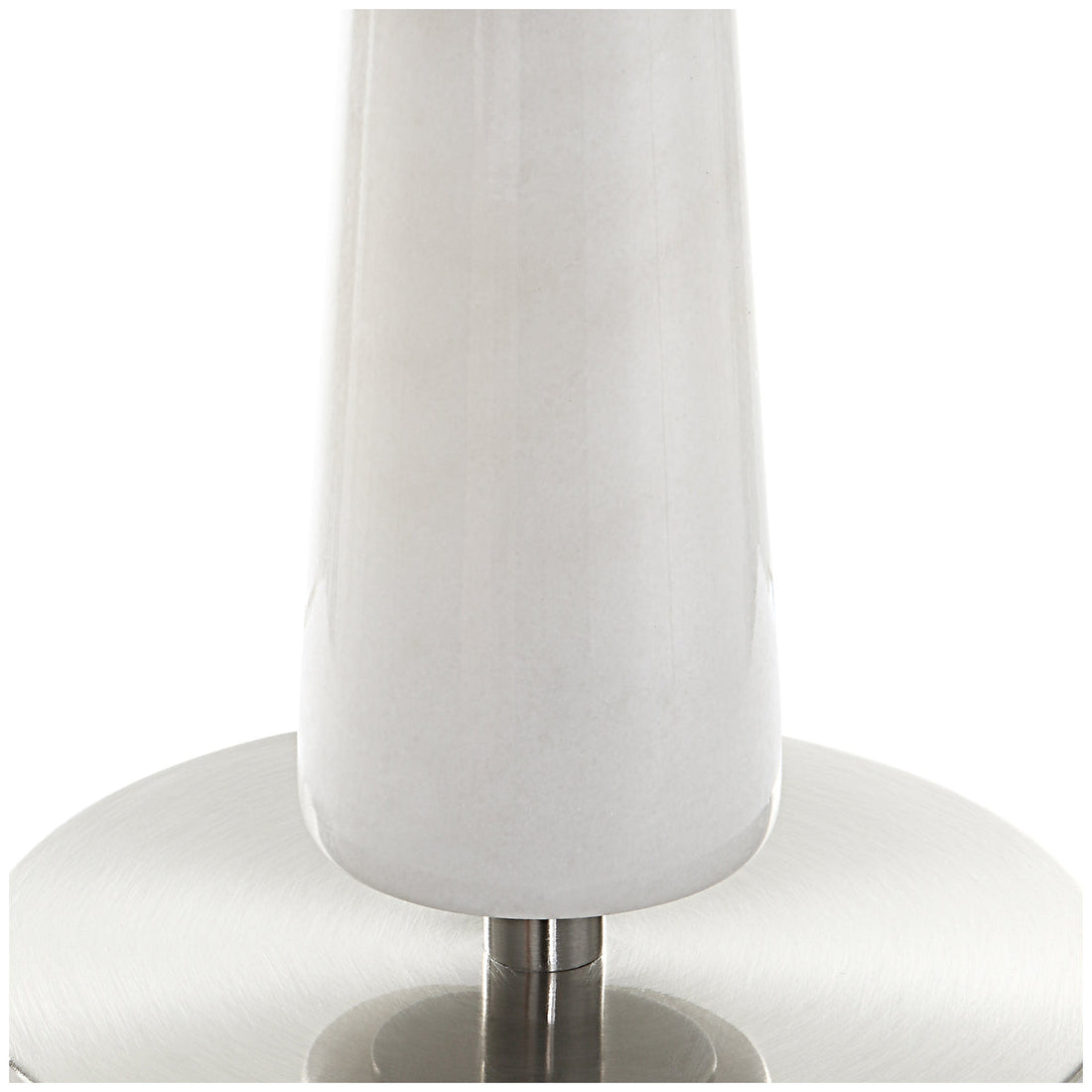 Uttermost Hourglass White Table Lamp