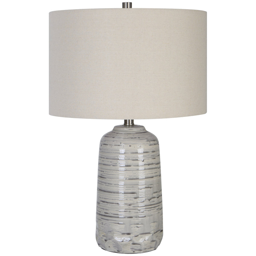 Uttermost Cyclone Ivory Table Lamp