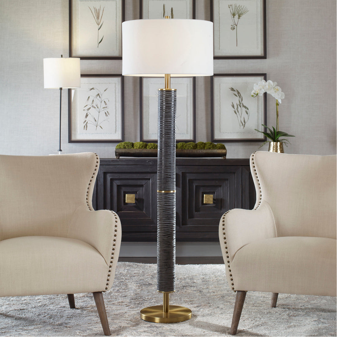 Uttermost Summit Rustic Floor Lamp