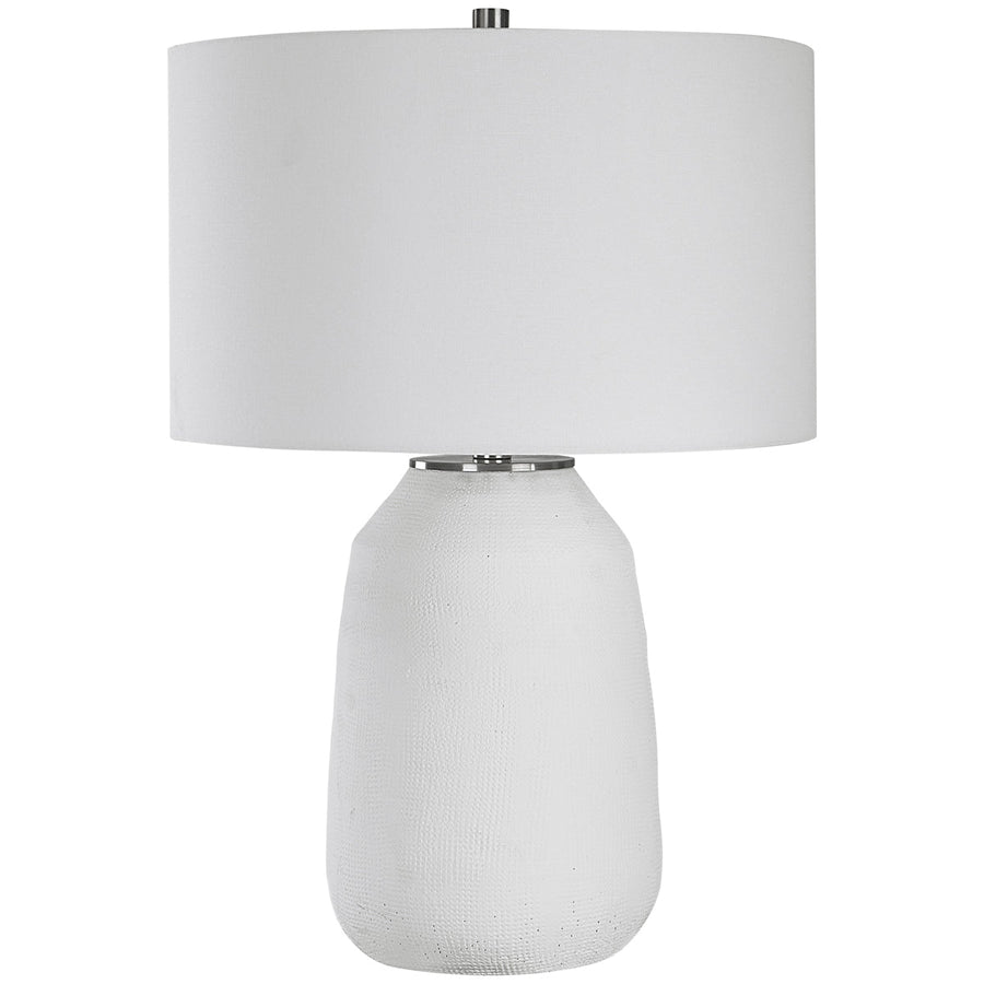 Uttermost Heir Chalk White Table Lamp