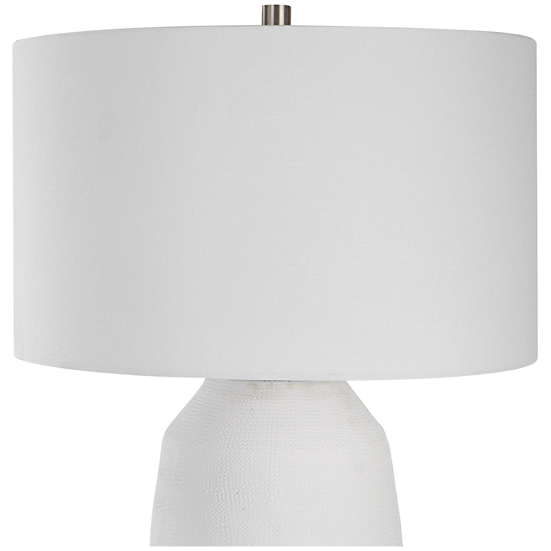 Uttermost Heir Chalk White Table Lamp