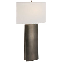 Uttermost V-Groove Modern Table Lamp