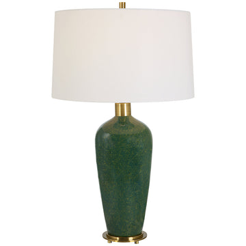 Uttermost Verdell Green Table Lamp